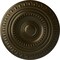 Ekena Millwork Artis Ceiling Medallion (Fits Canopies up to 6 7/8"), Hand-Painted Green Gold, 15 3/4"OD x 1 3/8"P CM15ARGGS - alternate 1